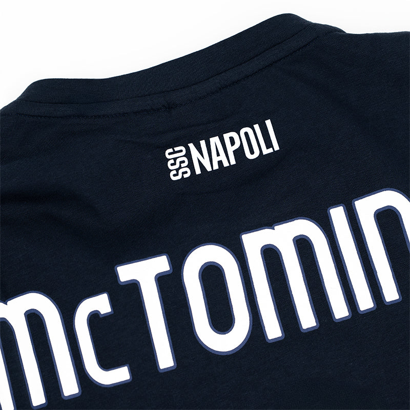 SSC Napoli T-Shirt Scott McTominay Blu