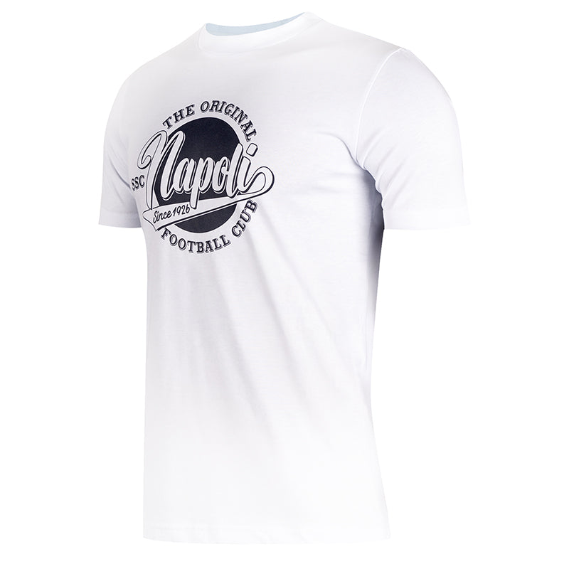 SSC Napoli T-Shirt Vintage Bianca
