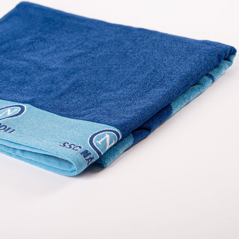 SSC Napoli Blue Sponge Beach Towel
