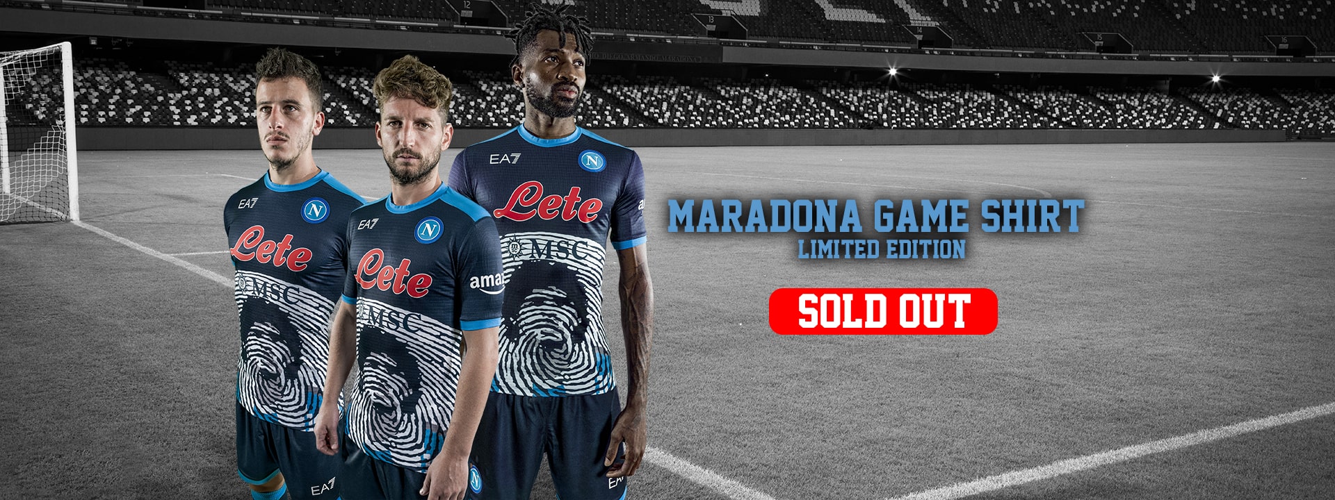 Nuova maglia Maradona sold out